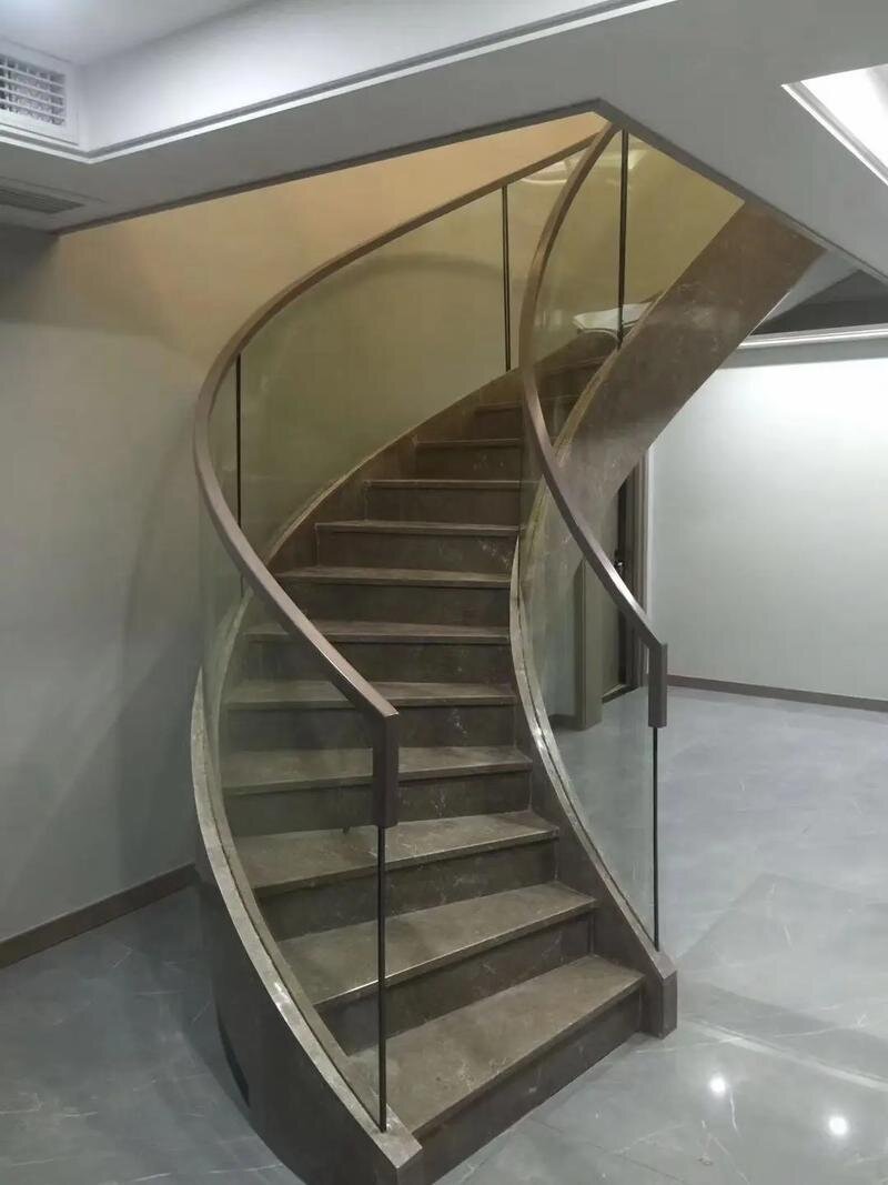 临汾市热弯弧形玻璃异形展柜玻璃 - 推荐